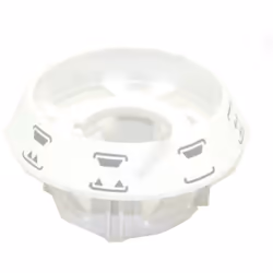 Collerette d'origine pour four, cuisinière BRANDT, SAUTER 75X1088 Appareils compatibles : [FOUR, CUISINIÈRE BRANDT: ] KB634/1 ...