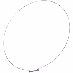 Collier arrière manchette d'origine pour lave-linge BAUCKNECHT, WHIRLPOOL 481240118673, C00328913 Appareils compatibles : [MA ...