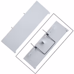 Couvercle poignée blanche d'origine pour lave-vaisselle SCHOLTES C00039480 Appareils compatibles : [LAVE-VAISSELLE ARISTON HO ...