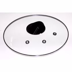 Couvercle en verre diam 23cm pour Cuiseur vapeur. Référence de la pièce : SS-996470, Marque : SEB. Couleur de la pièce : Tran ...