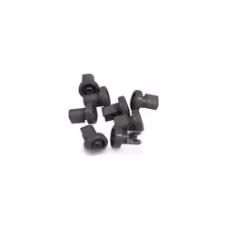 Ensemble roulettes panier supérieur 8 pieces Gris pour Lave-vaisselle Arthur Martin Electrolux Faure 50286967000. Diamètre: ø ...