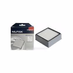 Filtre hepa pour Aspirateur NILFISK ADVANCE 22356800. Dimensions : 113 x 108 x 35 mm.