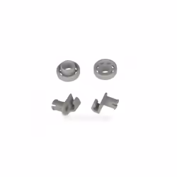 Roulettes de panier supérieur x2 pour Lave-vaisselle Bosch 00424717. Diamètre 24mm x 22mm, Matière de la pièce : Plastique.
