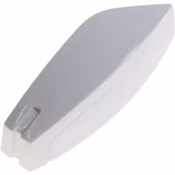Manette blanche pour four, cuisinière BRANDT 72X4262 Appareils compatibles : [FOUR, CUISINIÈRE BRANDT: ] FP562WW, FP640W, FP6 ...