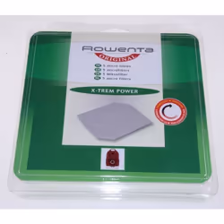 Lot de 5 microfiltre x-trem power pour Aspirateur. Référence de la pièce : ZR002501, Marque : ROWENTA. Couleur de la pièce :  ...