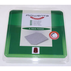 Rowenta - Lot de 5 microfiltre x-trem power pour Aspirateur ZR002501
