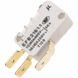 Minirupteur d'origine pour four micro-ondes THOMSON, FAGOR, BRANDT, DE DIETRICH, WHIRLPOOL 75X6313 Appareils compatibles : [F ...