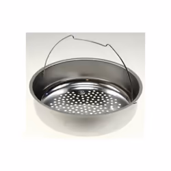 Panier vapeur rigide inox pour Cocotte minute. Référence de la pièce : SS-980449, Marque : SEB.