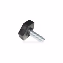 Pied réglable pour Réfrigérateur, Congélateur FAGOR BRANDT VEDETTE SAUTER DE-DIETRICH 481010730035. Diamètre du filetage: 8 m ...