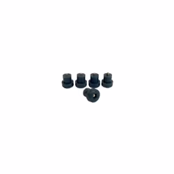 Lot de 5 Pieds caoutchouc avec vis pour Robot. Référence de la pièce : KW650568, Marque : KENWOOD.