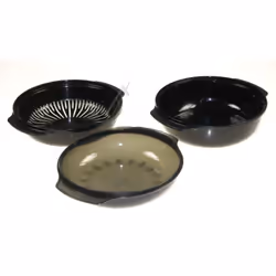 Plat à vapeur rond easycook 1,5l pour Micro-ondes WHIRLPOOL C00623699. Diamètre: 215 mm.