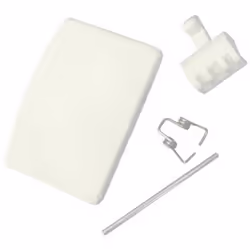 Poignée de hublot blanche pour lave-linge WHIRLPOOL, LADEN, RADIOLA, IGNIS 481949869247Appareils compatibles :LAVE-LINGE FAGO ...
