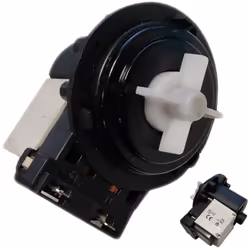 Moteur pompe de vidange (à l'unité) pour lave-linge LG EAU61383505 Appareils compatibles : LAVE-LINGE LG: DD148P2WMAOWQENE, D ...