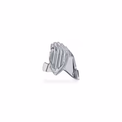 Sabot de précision bleu pour Tondeuse. Référence de la pièce : 81297885, Marque : BRAUN.