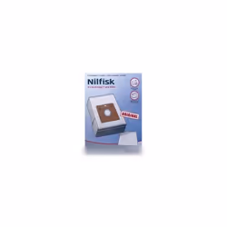 Lot de 5 Sacs + filtre pour Aspirateur NILFISK ADVANCE 78602600. Contenu: 8 sacs d'aspirateur en microfibre, 1 filtre.