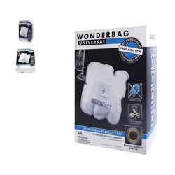 Lot de 4 Sacs wonderbag pour Aspirateur. Référence de la pièce : WB484720, Marque : ROWENTA.