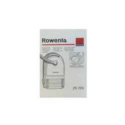 Lot de 10 Sacs pour Aspirateur Rowenta ZR760