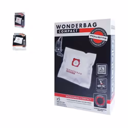 Sachet de 5 sacs wonderbag compact pour Aspirateur. Référence de la pièce : WB305120, Marque : SEB.