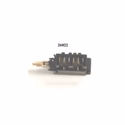 SELECTEUR MARCHE ARRET 6 + 2 CONTACTS - - - : 1245406002 : 1240333003-1249271402 : 55X3774 30241000800R LAVAMAT2200I-D - 6051 ...