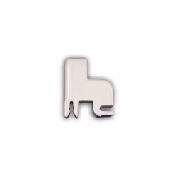 Clip de fixation pour Réfrigérateur. Référence de la pièce : 2930693045, MARQUE : DOMETIC. Couleur de la pièce : Blanc.
