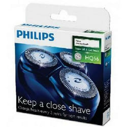 Lot de 3 têtes de rasage d'origine (HQ55, 422203618431) Rasoir, tondeuse Philips