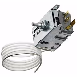 Thermostat d'origine pour réfrigérateur, congélateur FAURE 2425021181 Appareils compatibles : [RÉFRIGÉRATEUR, CONGÉLATEUR AEG ...