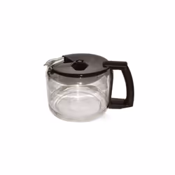 Verseuse en verre noire 10 tasses Pro Aroma pour Cafetière. Référence de la pièce : F0344210F, Marque : KRUPS.