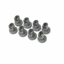 8 Roulettes panier supérieur pour lave-vaisselle ELECTROLUX, FAURE, ARTHUR MARTIN ELECTROLUX, ZANUSSI, LEONARD, AEG, ARTHUR M ...