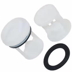Bouchon / filtre de pompe de vidange d'origine pour lave-linge WHIRLPOOL, BAUKNECHT, ARISTON HOTPOINT, INDESIT, SCHOLTES, PRI ...
