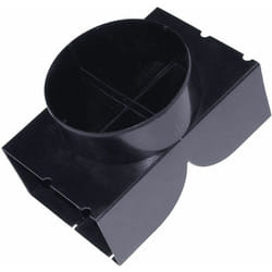 Deflecteur tuyau filtrant d'origine (C00091129, C00273130) Hotte ariston hotpoint, bauknecht, ignis, ikea whirlpool, indesit, kitchenaid, laden