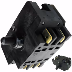 Commutateur 7 positions EGO compatible pour four cuisinière ARTHUR MARTIN ELECTROLUX, ARISTON HOTPOINT, FAURE, ZANUSSI, AEG,  ...