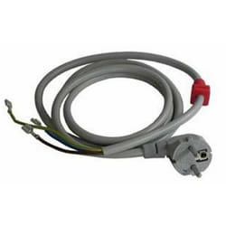 Cordon alimentation sans l'antiparasite d'origine (00266542) Sèche-linge balay Bosch constructa, gaggenau, neff, siemens, viva