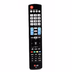 Télécommande pour téléviseur DVD et satellite LG - Télécommande universelle - Noir