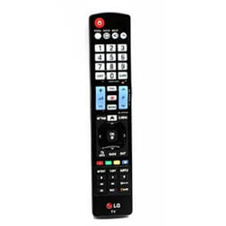 Télécommande pour téléviseur DVD et satellite LG - Télécommande universelle - Noir