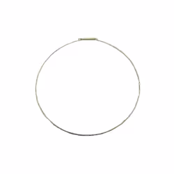 Cerclage de manchette pour Lave-Linge LG 2W20017C. Couleur de la pièce : Argent, Matière de la pièce : Acier.