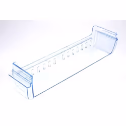 Balconnet de porte pour Réfrigérateur BEKO 4807090300. Couleur de la pièce : Transparent, Matière de la pièce : Plastique.