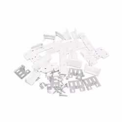 Jeu de fixatIon d'origine pour réfrigérateur, congélateur BOSCH, DE DIETRICH, GAGGENAU, NEFF, SAUTER, SIEMENS 00491366 Appare ...
