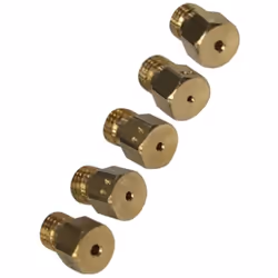 Kit Injecteurs, gicleurs gaz naturel d'origine pour four, cuisinière FAURE, ARTHUR MARTIN ELECTROLUX, ELECTROLUX, ARTHUR MART ...