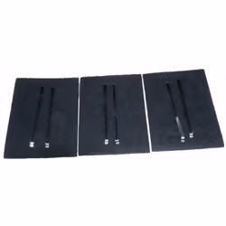 Lot de 3 filtres charbon (Kit AK204AE1) pour hotte DE DIETRICH, SAUTER, BRANDT, FAGOR, SANGIORGIO, MASTERCOOK, THERMOR Ils fi ...