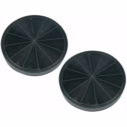 Lot de 2 filtres charbon type 196 compatible pour Hotte ROBLIN, ARISTON HOTPOINT, FRANKE, DE DIETRICH, AEG, ZANUSSI, ELECTROL ...