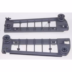 Levier de frein réglable pour Lave-vaisselle Siemens 00619598. Contenu: 2 guides et 2 roulettes.