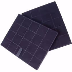 Lot de 2 filtres charbon 235x190mm AFFCAF16 DE DIETRICH, AIRFORCE, ELECTROLUX compatible pour AIRFORCE AFFCAF16 Appareils com ...