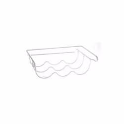 Porte-bouteilles universel pour Réfrigérateur Multi-marques 9029802106. Couleur de la pièce : Blanc, Matière de la pièce : mé ...