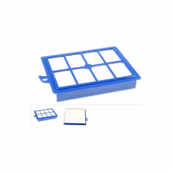 Filtre hepa h13 non lavable pour Aspirateur PHILIPS FC8038/01. Dimensions : 150 x 120 x 25 mm.