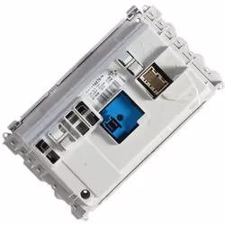 Platine de puissance pour lave-linge WHIRLPOOL Module programmé par nos soins avant expédition. Il est impératif de renseigne ...