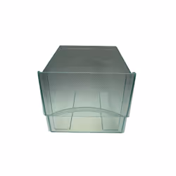 Bac à légumes pour Réfrigérateur LIEBHERR 7427860. Couleur de la pièce : Transparente, Dimensions : 235 x 215 x 300 mm.