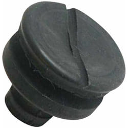 Pied compact noir (lot de 4 pièces)