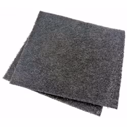 Filtre charbon 28,5x53,2cm (à l'unité) pour hotte BRANDT, DE DIETRICH, SAUTER Il filtre efficacement les vapeurs de graisse e ...