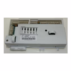 Module électronique pour Lave-Linge. Référence de la pièce : C00263581, Marque : INDESIT. Couleur de la pièce : Blanc.