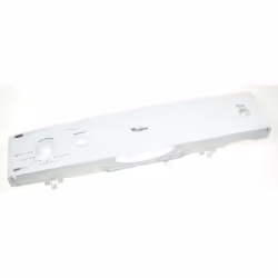 Bandeau pour Lave-vaisselle. Référence de la pièce : 480140100442, Marque : WHIRLPOOL. Couleur de la pièce : Blanc.